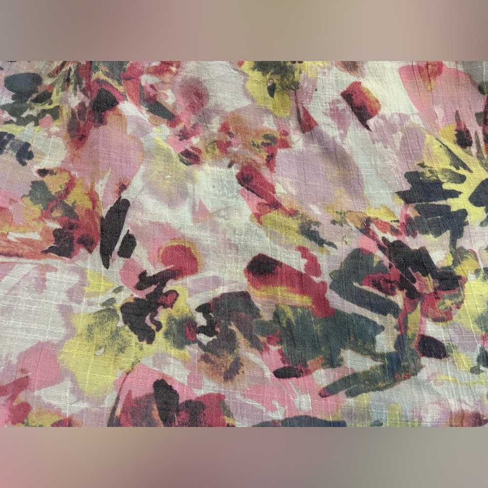 Zac & Rachel Multicolor spring summer Floral Blouse - Picture 3 of 5